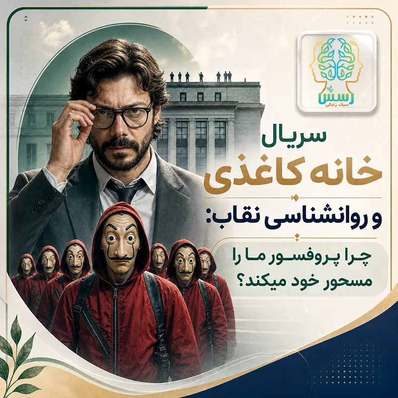 سریال خانه کاغذی و روانشناسی نقاب: چرا پروفسور ما را مسحور خود می کند؟